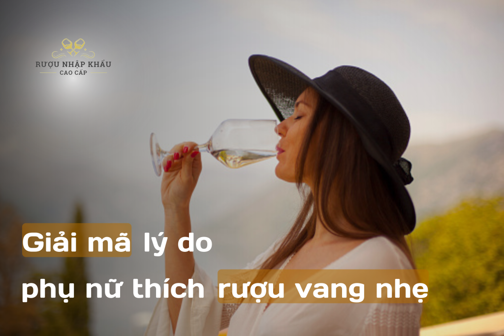 rượu vang và phụ nữ